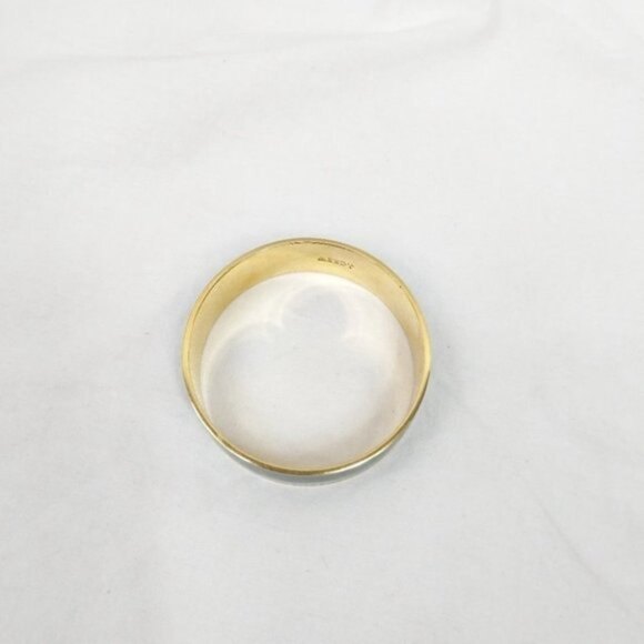 J. Crew Green & Gold Bangle Bracelet - Picture 3 of 5